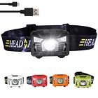 0763230745676 Three Trees Rechargeable Led Headlamp Flashlight Red Lights