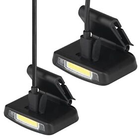 1012 2 Pack Mini Usb Charging Cap Light Sensor Hat Brim For Baceball