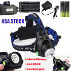 20000lm Rechargeable Led Headlight Skywolfeye
