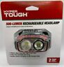 20887 Hyper Tough Rechargeable Headlamp Head Strap 810007483016