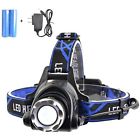 20926 Zoomable Headlamp Rechargeable Flashlight 717630115980