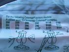 21-352 Coleman 6 Mantles 21a102 076501203547