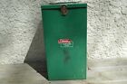 228f 300-700 Coleman Vintage Lantern Green Metal Carrying Case For 220 230 236