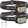 313103798768 Jndfofc Headlamp Rechargeable Lumen Super Bright Motion Sensor
