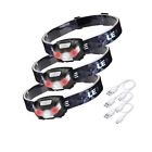 3200008-3 Lighting Ever Le Rechargeable Led Headlamp Modes Headlight Usb Delivery