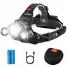 385606510550 Vickay Usb Rechargeable Headlamp Flashlight Headlight Head Band