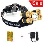 3t618 Led Headlamps Headlight Modes Bulbs Rechargeable Dimmer Zoomable 759974854149