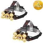 43238-88782 Yhkj Brightest Led Headlamp Flashlight Lumenswaterproof Hard Hat Lightsuper