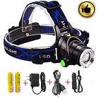 4333544523 Hqdz Led Headlamp Flashlight Super Bright Headlight Waterproof 0743447966941