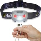 4333552208 Aennon Usb Rechargeable Led Headlamp Flashlight Super Bright 0646437044202