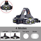 4894660341506 Unbranded Headlight Silver Green Led Flashlight Usb Rechargeable