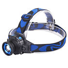 4894660417720 Unbranded Rechargeable White Headlamp Blue Black