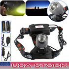 5060492195924 Unbranded Cree Xml Led Headlight Rechargeable Zoomable Headlamp