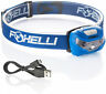 52614 Headlamp Flashlight Rechargeable Blue Waterproof Ultra Bright Led 7031108852614