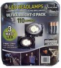 56986014661 Gms Industries Ultra Bright Led Headlamps Pack With