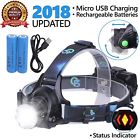 57147 Qs Usa Rechargeable Headlamp Hard Hat Light Led Headlight Head