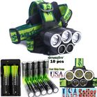 Xml-t6 5xt6 Led Headlamp Sky Wolf