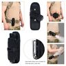 6001886011429 Unbranded Portable Flashlight Pouch Holster Belt Carry Case