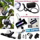 600685237496 Much Waterproof Rechargeable Cycling Bicycle Bike Headlight Spoke