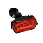 603047520359 Unbranded Bicycle Led Flashlight Modes Rear Light Warning