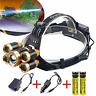 603981857351 Flashdealer Led Headlamp High Lumen Rechargeable Zoomable Waterproof