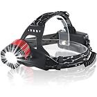 606682492241 Headlamps Zoom Stepless Dimming Led Camping Rechargeable Lumen