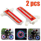 612520531942 Unbranded Led Mountain Bike Flashlight Cycling Rainbow Wheel