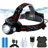 6257873383 Unbranded Led Headlamp Cob Waterproof Power Indicator Usb Rechargeable Headlight