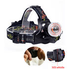 629769644197 Unbranded Headlamp Flashlight Xml Cob Led Torch Zoomable