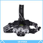 656452536637 Catinbow Led Headlamp Headlight Flashlight Rechargeable Light Usb
