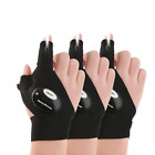 669665350792 Sportsvoutdoors Led Flashlight Magic Strap Fingerless Gloves With