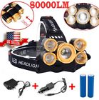 6697144291200 Unbranded Zoom Led Headlamp Head Light Torch Flashlight