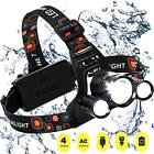 670221832522 Berzo Head Lamp New Led Rechargeable Headlamp Flashlight