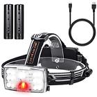 704630042798 Best Version Rechargeable Headlamp Powerful Lumens Zoomable Work