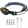 709686133049 Cengikai Wide Beam Led Headlamp Rechargeable Zoomable Dual