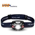 716294501313 Headlamps Led Flashlight Usb Rechargeable Super Bright Headlights