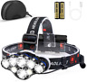 726084593183 Moico Rechargeable Led Head Lamp Light Flashlight For