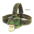 728594200551 Unbranded Zoolight Led Lite Kids Dinosaur Head Lamp