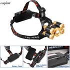 745272088430 Unbranded Led Zoomable Headlamp Head Light Torch Lamp