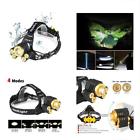 748476136570 Weinas Headlamp Waterproof Led Headlight Modes Zoomable Super