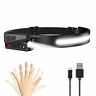 755439376041 Gozebra Headlamp Rechargeable Super Bright Wide Beam Led