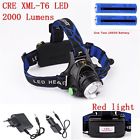 757255766457 Led Headlamp Induction Switch Waterproof Zoomable Modes Adjustable