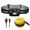 758475390415 Everbeam Pro Led Rechargeable Headlamp Motion Sensor Control