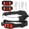 762102858186 Bud Headlamp Rechargeable Super Bright Lumens Broadbeam Headlight