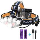 889957107020 Rechargeable Headlamps Led Headlamp Super Bright Modes Lumens