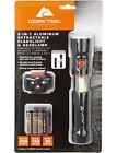9003 Ozark Trail In Aluminum Retractable Flashlight Headlamp With Batteries
