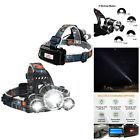9846542180 Lightpro Weatherproof Outdoor Rechargeable Led Head Torch Light 689789895702