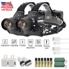 Gy09 990000lm Led Headlamp Usb Rechargeable Motion Sensor Zoomable Bright Head Light