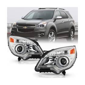 Ac-h-j-ceq10-oe-l Acanii R Projector Headlights - Fit For 2010-2015 Chevy Equinox Halogen Left Right Set