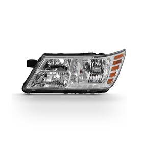 Ac-h-j-dj09-oe-l Acanii Headlight - For Dodge Journey 2009-2020 Chrome Trim Driver Side Only